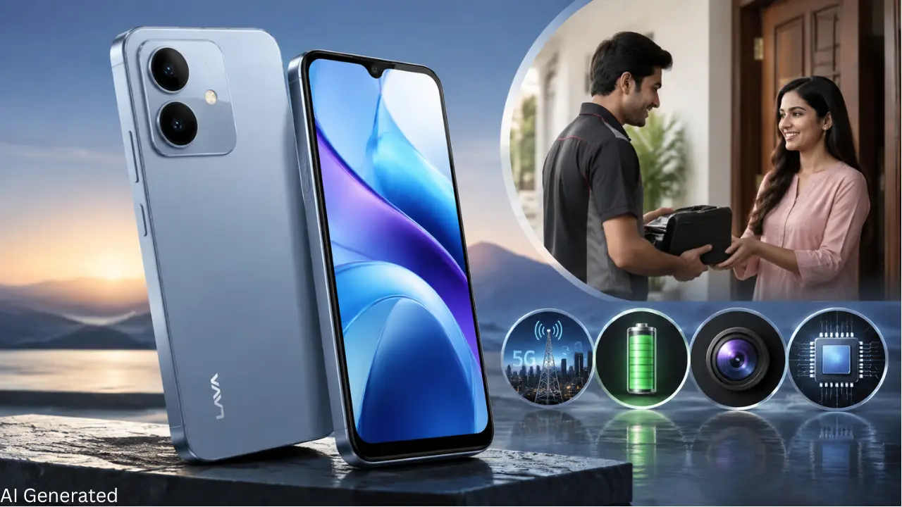 Lava का नया 5G Phone लॉन्च, घर बैठे मिलेगी Free Service