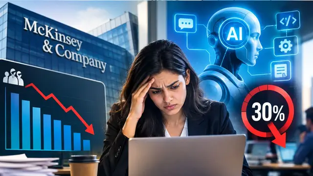 McKinsey Report:  30% कंपनियों में एजेंटिक AI से घटी Productivity