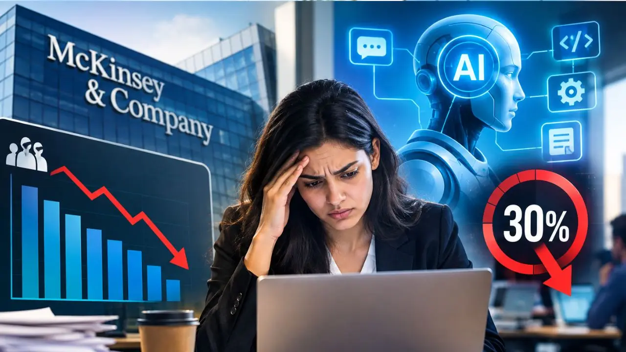 McKinsey Report: 30% कंपनियों में एजेंटिक AI से घटी Productivity