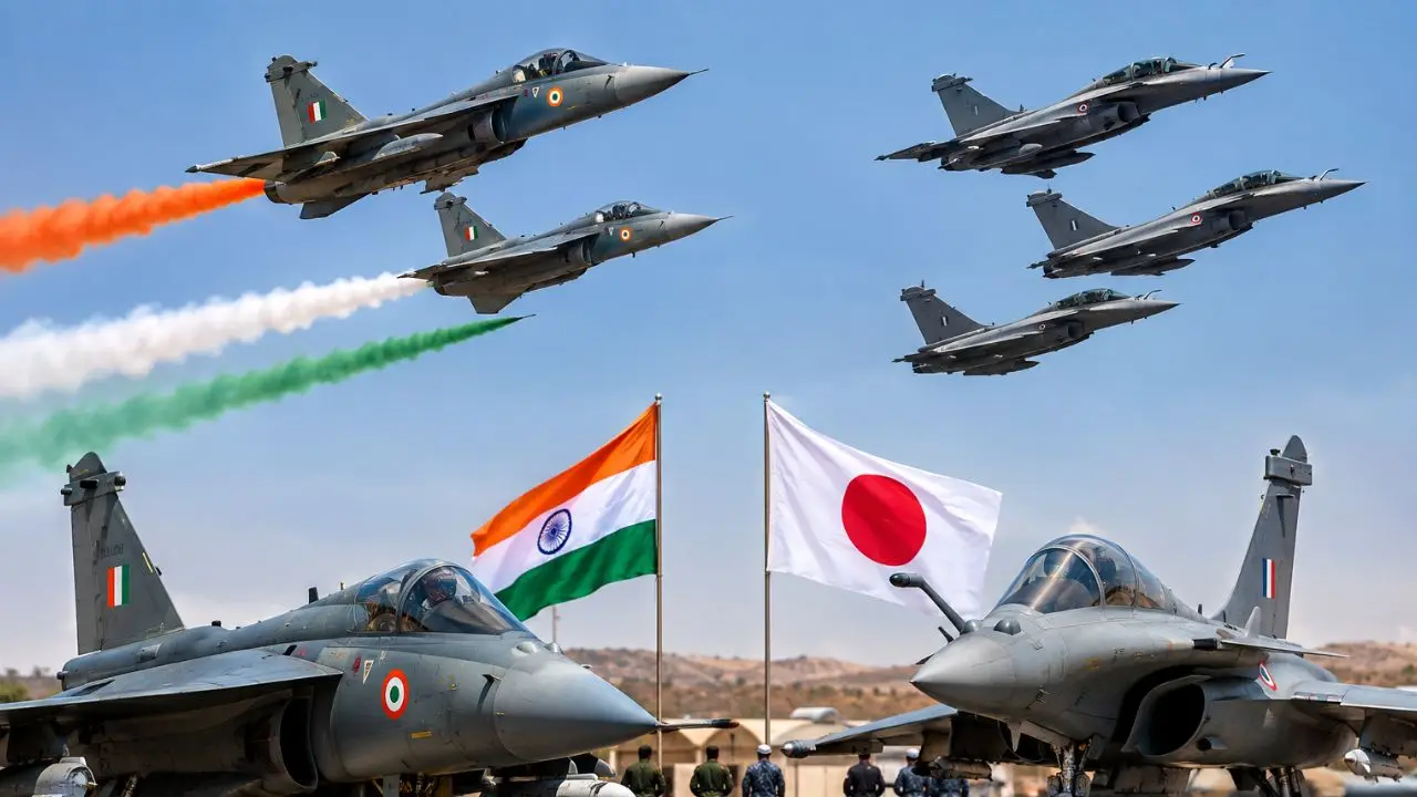 India-Japan का वीर गार्डियन अभ्यास, जोधपुर में दिखा तेजस-राफेल का दम