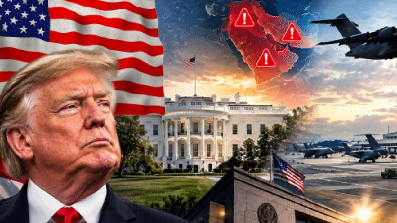 Middle East तनाव के बीच ट्रंप लौटे, US embassies ने सुरक्षा अलर्ट जारी किया