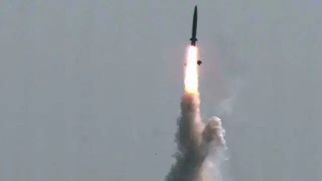 North Korea ने फिर दागी बैलिस्टिक मिसाइल, कुछ देर बाद समुद्र में गिरी