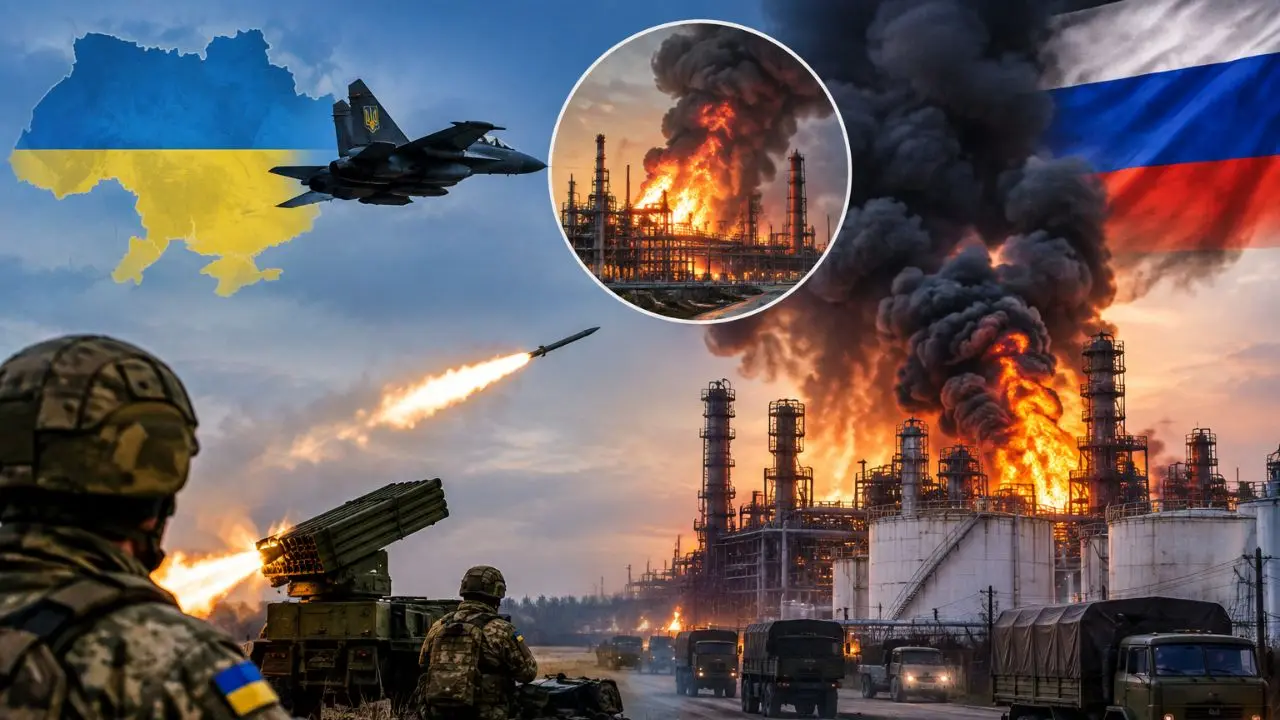Russian attacks के बाद Ukraine का पलटवार, Oil industry ठिकाने बने निशाना