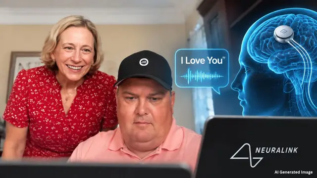 एलन मस्क की Neuralink Chip से बोल पाया शख्स, पत्नी को कहा I Love You