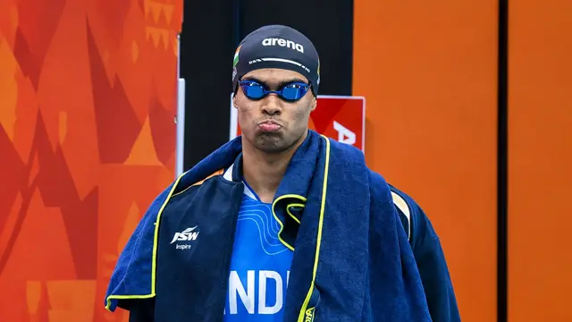 Asian Games: 100 मीटर बैकस्ट्रोक फाइनल में छठे स्थान पर रहे Rishabh Das