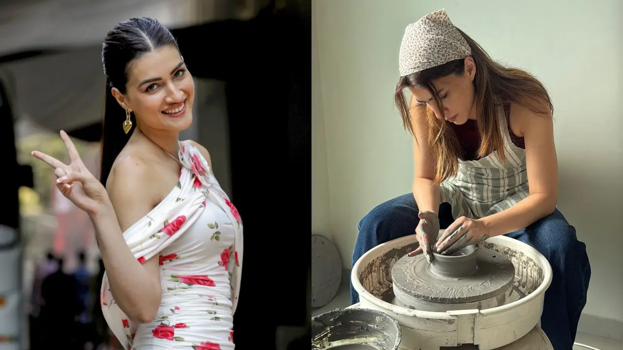 Kriti Sanon का नया हुनर, मिट्टी के बर्तन बनाना सीख रहीं एक्ट्रेस
