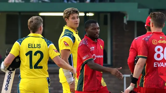 रोमांचक मुकाबले में Australia की जीत, Zimbabwe को 1 विकेट से हराकर जीती सीरीज