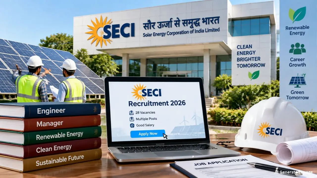 SECI Recruitment 2026: Engineer समेत 28 पदों पर आवेदन की अंतिम तारीख करीब