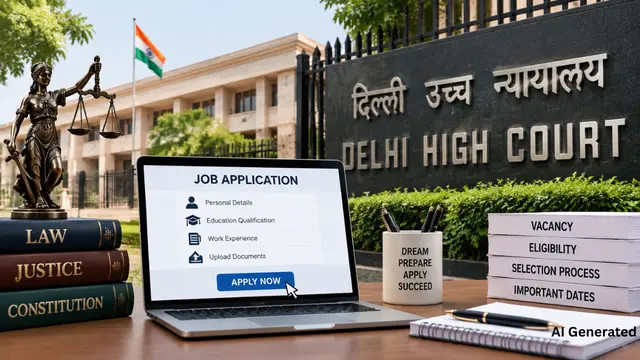 Delhi High Court Recruitment 2026: 150 पदों पर भर्ती, 5 अक्टूबर तक करें आवेदन