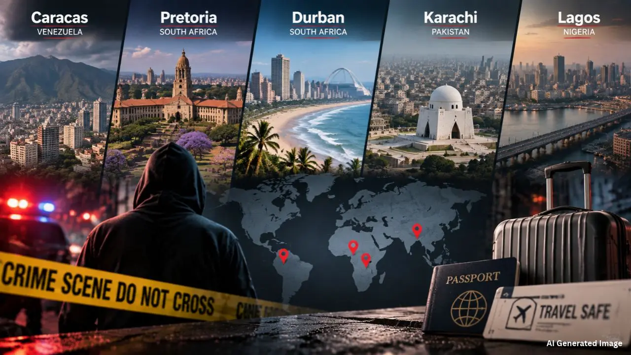 Crime Rate के मामले में Top 5 सबसे खतरनाक शहर, Travel से पहले जान लें इनके नाम