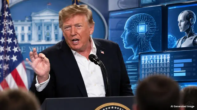 अब AI का नाम बदलने की तैयारी में Trump, Poll में रखे गए 3 विकल्प