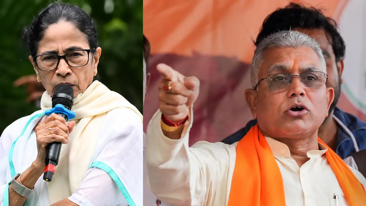 दिलीप घोष का ममता बनर्जी पर हमला, बोले- उनकी पार्टी नियंत्रण में नहीं है