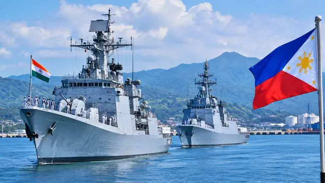 Philippines पहुंचे Indian Navy के जहाज, समुद्री सहयोग कार्यक्रम में लेंगे हिस्सा