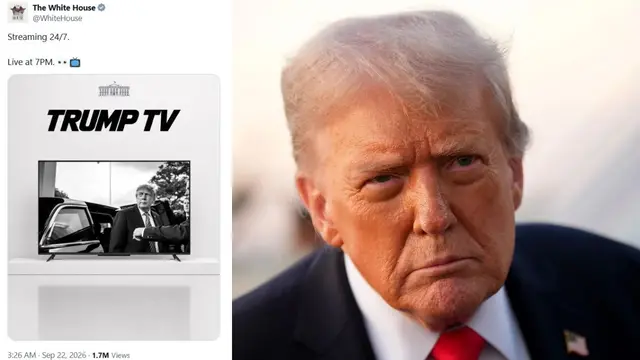White House ने लॉन्च किया ‘Trump TV’, 24/7 चलेगा चैनल; ट्रंप के भाषण होंगे Live