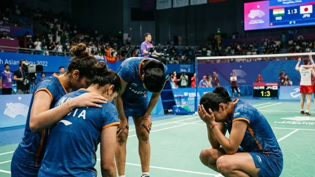 Indian महिला बैडमिंटन टीम का Asian Games में सफर समाप्त, Final में जापान से हारी