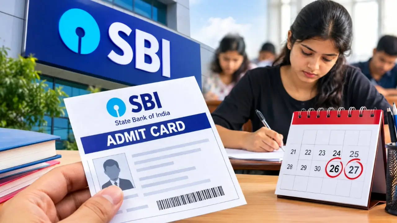 SBI Clerk Prelims 2026 का Admit Card जारी, 26-27 सितंबर को होगा Exam