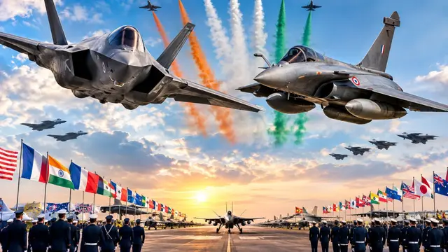तरंग शक्ति में दिखेगा F-35 और राफेल का दम, 40 देशों की वायुसेनाएं लेंगी हिस्सा