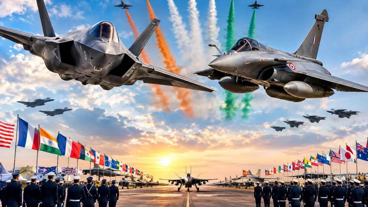 तरंग शक्ति में दिखेगा F-35 और राफेल का दम, 40 देशों की वायुसेनाएं लेंगी हिस्सा