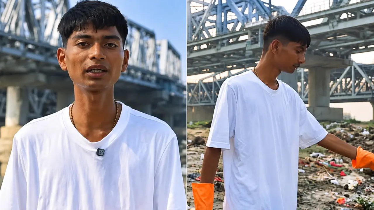 Bittu Tabahi का नया मिशन, Yamuna Cleanup Campaign में हटाया 585 Kg कचरा