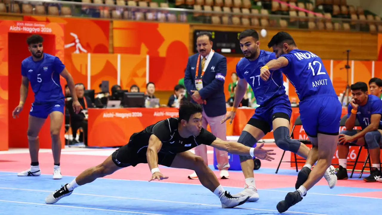 Asian Games 2026 में भारत की कबड्डी टीम ने बांग्लादेश को 48-25 से हराया