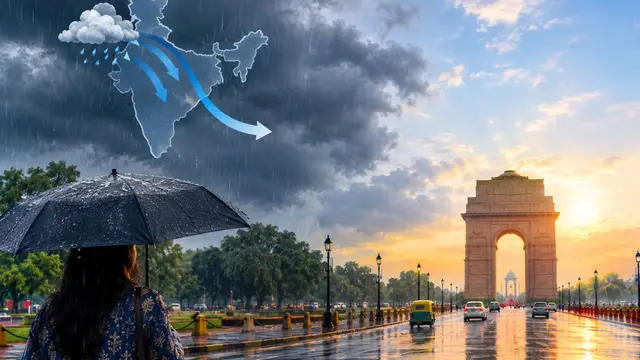 दिल्ली में खत्म हुआ Monsoon, 24 साल में सबसे जल्दी वापसी