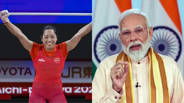 Asian Games 2026 में सिल्वर जीतने पर PM Modi ने Mirabai Chanu को दी बधाई