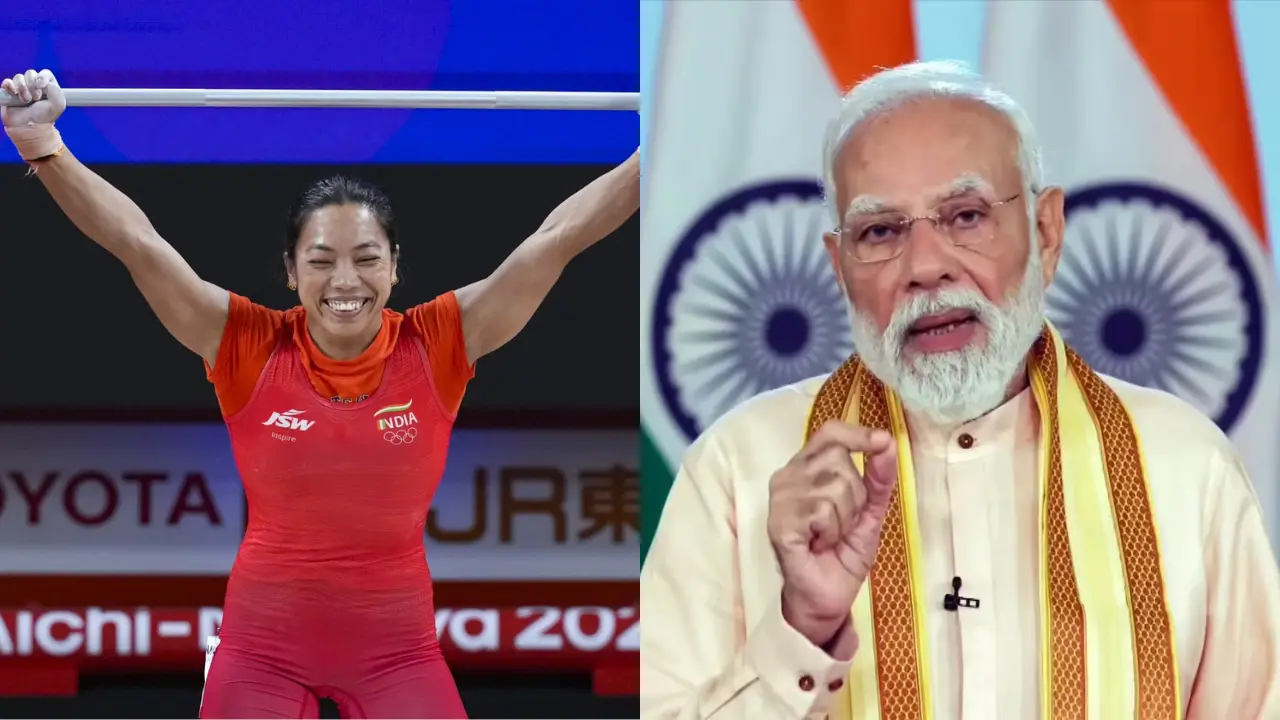Asian Games 2026 में सिल्वर जीतने पर PM Modi ने Mirabai Chanu को दी बधाई