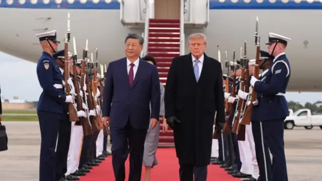 10 साल बाद America पहुंचे शी जिनपिंग, Trump ने खुद किया स्वागत