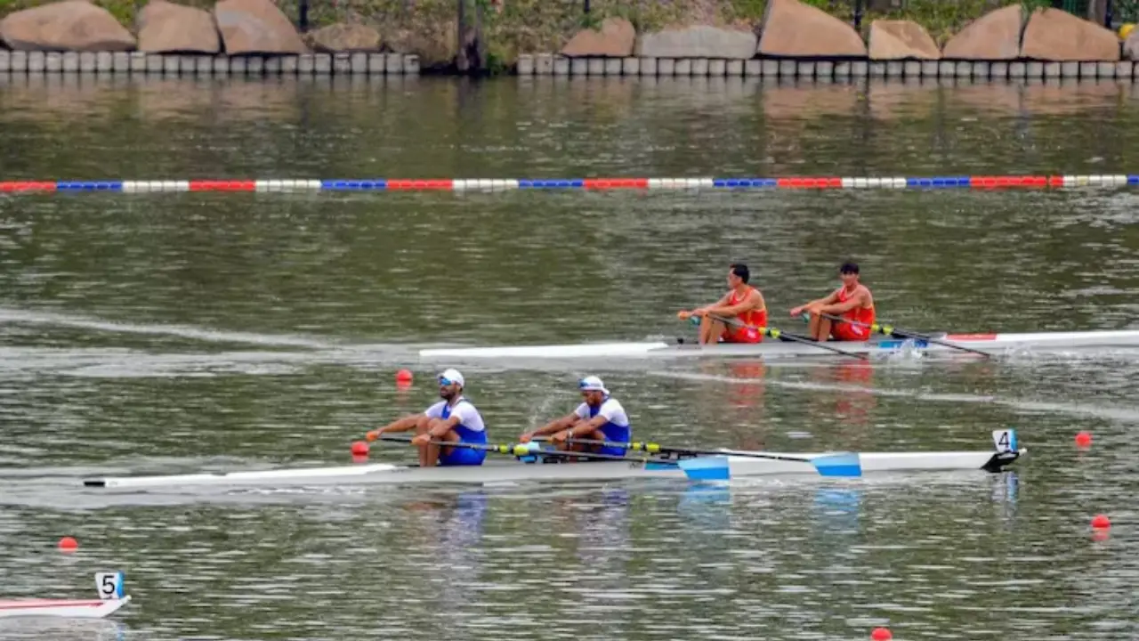 Asian Games में Satnam-Salman की जोड़ी ने Double Sculls में जीता ब्रॉन्ज मेडल