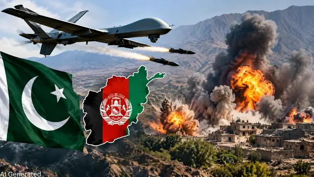 Pakistan ने Afghanistan के 10 ठिकानों पर किए ड्रोन स्ट्राइक्स