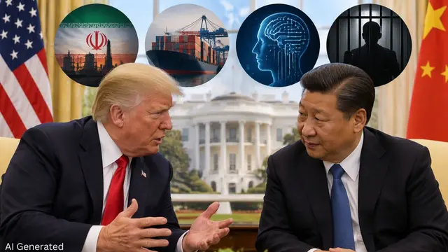 White House में Trump-Xi Jinping की मुलाकात, Trump बोले- कई मुद्दों पर होगी बात