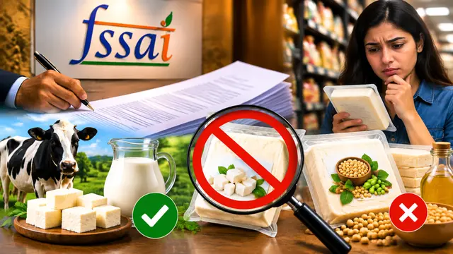 दूध से नहीं बना तो पनीर नहीं कह पाएंगे! FSSAI का लेबलिंग पर नया Draft जारी