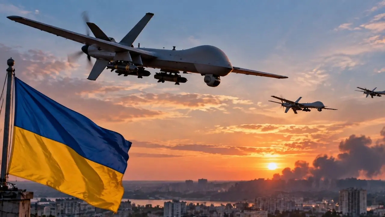 Ukraine पर Russia का ड्रोन हमला, 14 साल के बच्चे की मौत; 7 घायल