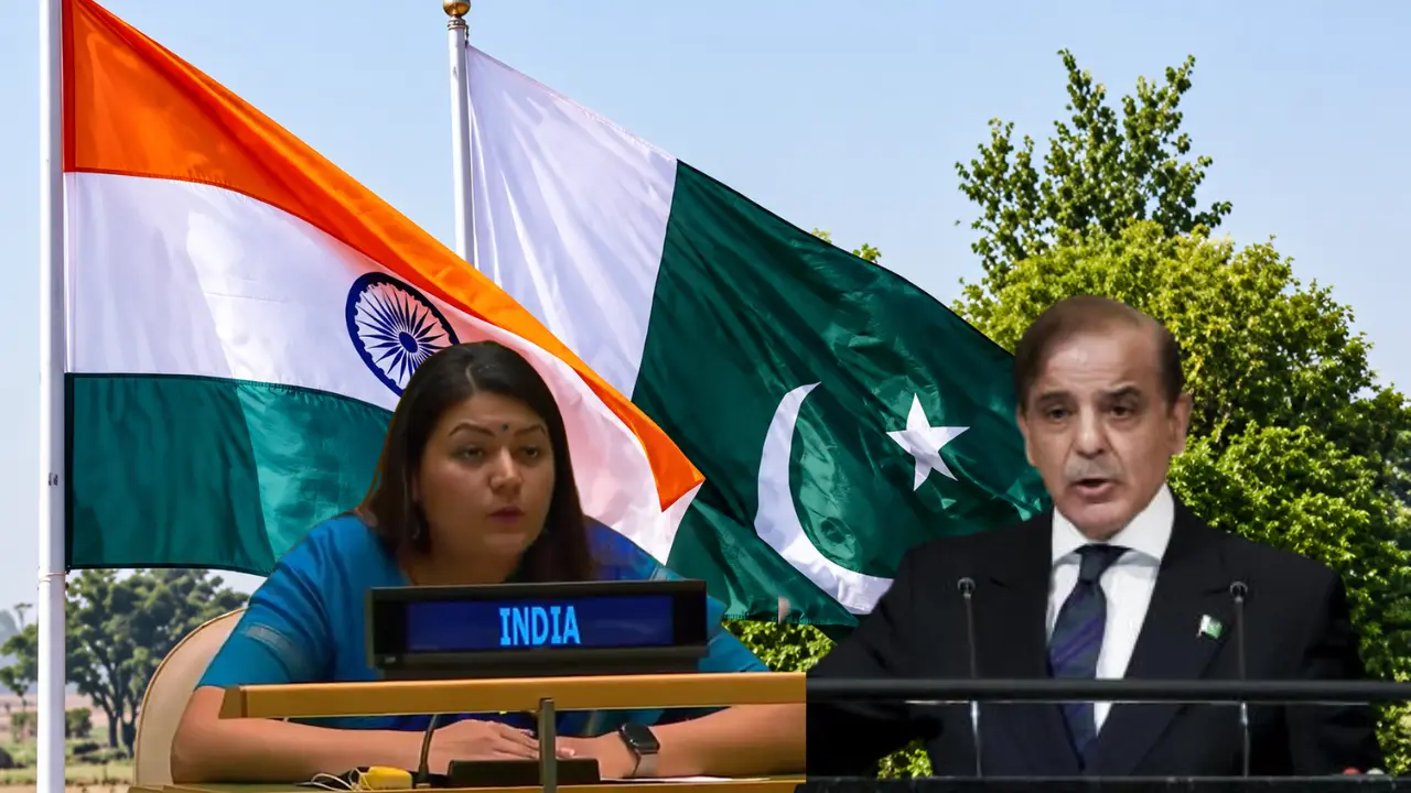 UNGA में शहबाज ने अलापा कश्मीर राग, भारत ने दिया करारा जवाब
