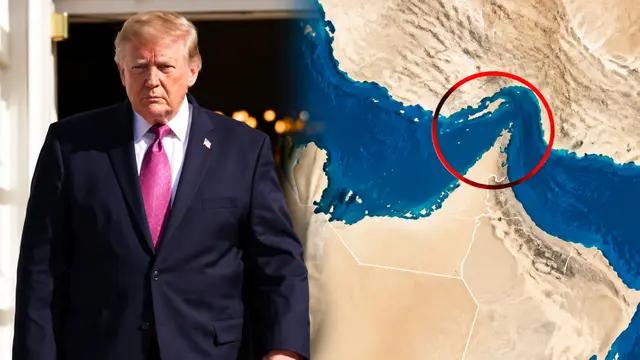 Trump ने Strait of Hormuz का नया मैप किया शेयर, नाम दिया Trump Strait