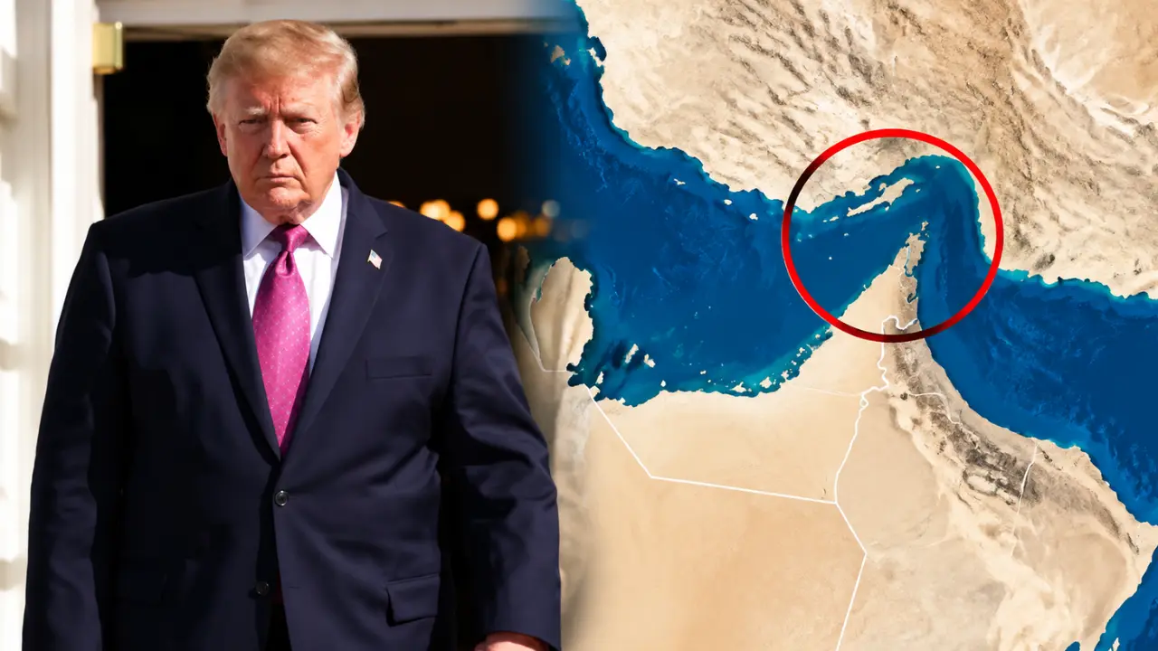 Trump ने Strait of Hormuz का नया मैप किया शेयर, नाम दिया Trump Strait