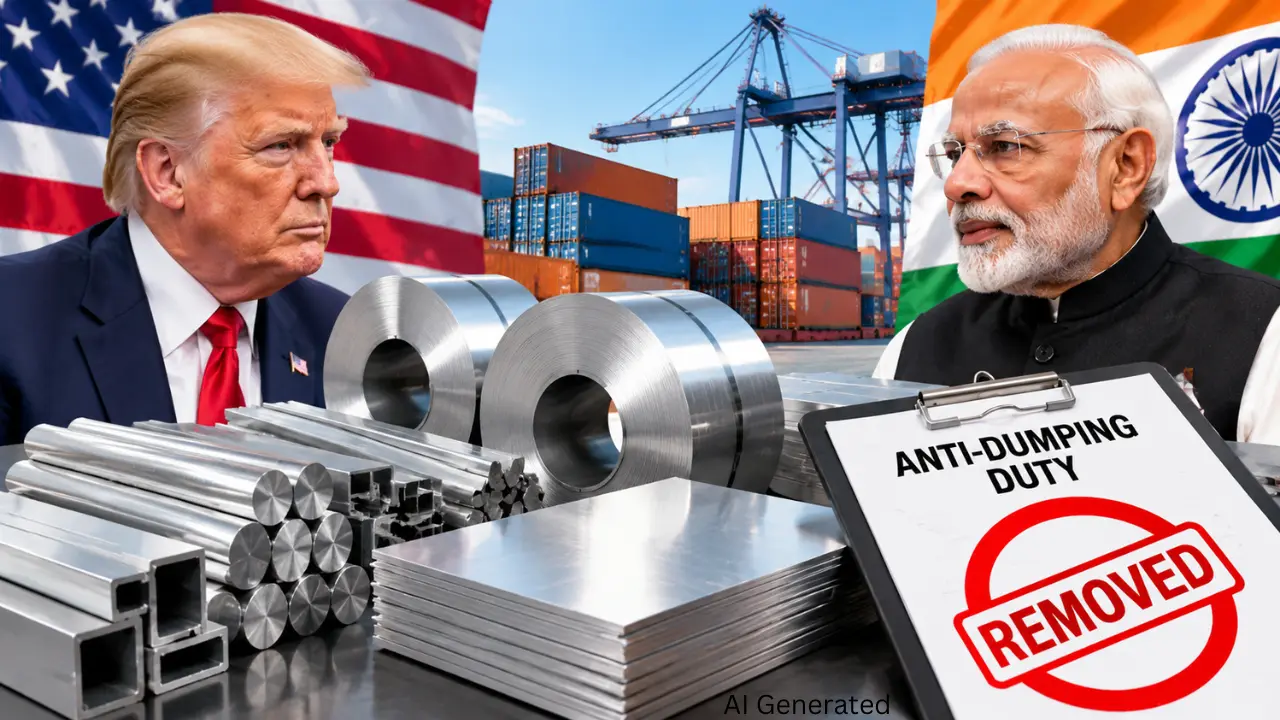 US ने India से आने वाले कुछ Aluminium उत्पादों से Anti-Dumping ड्यूटी हटाई
