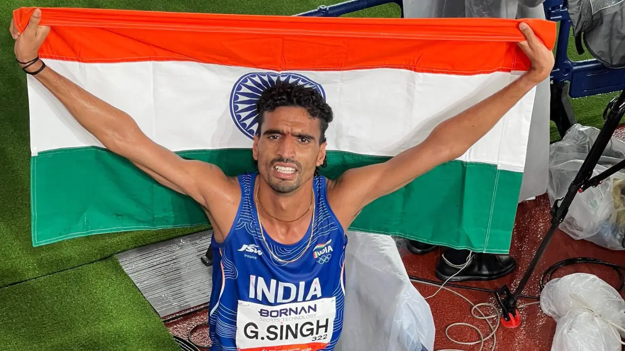 1500m Race में Gulveer Singh का कमाल, Personal Best के साथ जीता Silver
