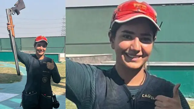 एशियन गेम्स में भारत की Women‘s Shooting Trap Team ने जीता सिल्वर मेडल