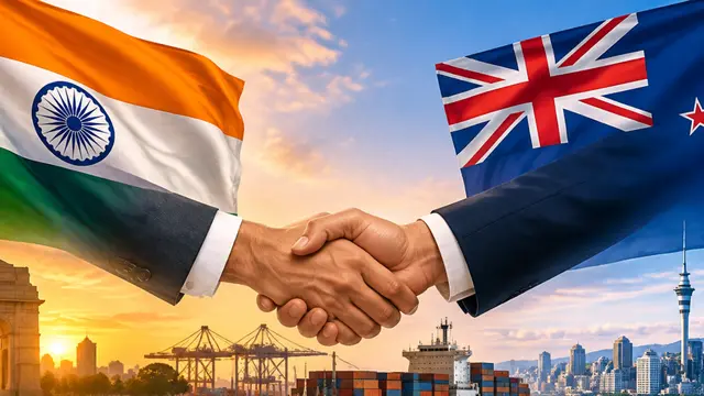 India-New Zealand FTA से निर्यातकों को फायदा, 20 अक्टूबर से लागू होगा समझौता