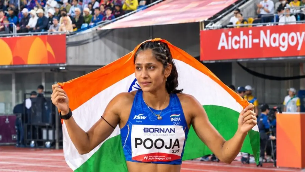 Asian Games 2026: Pooja ने High Jump में जीता ब्रॉन्ज मेडल