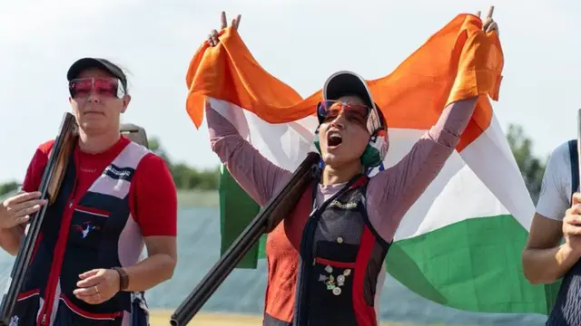 भारत को शूटिंग में एक और गोल्ड, नीरू-काइनन की जोड़ी ने मिक्स्ड टीम में जीता मेडल