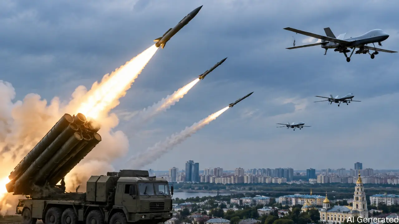 Russia ने Ukraine पर मिसाइल और ड्रोन से किया हमला, 7 लोगों की मौत