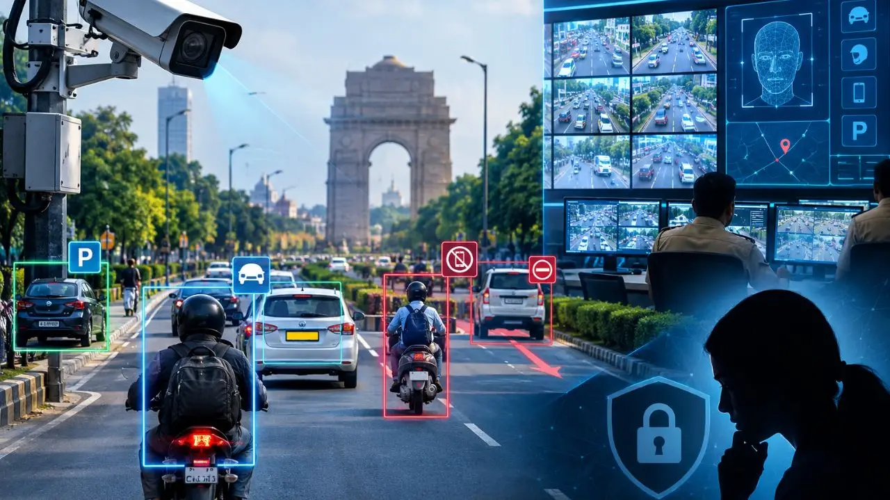 दिल्ली में 2,500 AI कैमरे लगेंगे, Privacy को लेकर उठे सवाल