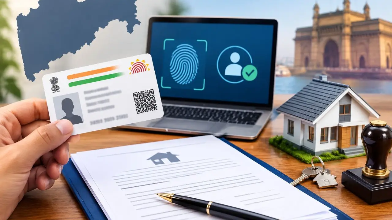 महाराष्ट्र में Property Registration के लिए आधार कार्ड Mandatory, नया नियम लागू