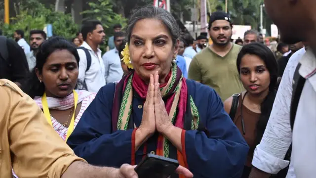 ‘यह हमारे अधिकारों का सवाल’, CEC के खिलाफ प्रदर्शन में बोलीं Shabana Azmi