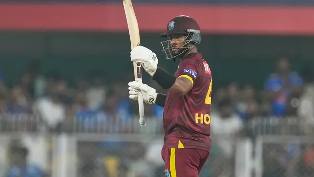 West Indies ने India को 5 विकेट से हराया, Shai Hope ने खेली शतकीय पारी