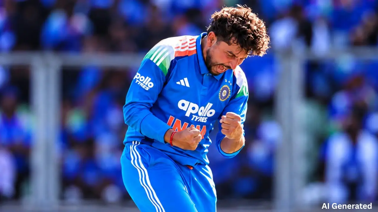 IND vs WI: शानदार प्रदर्शन का इनाम, Kuldeep बने ‘इम्पैक्ट प्लेयर ऑफ द सीरीज’