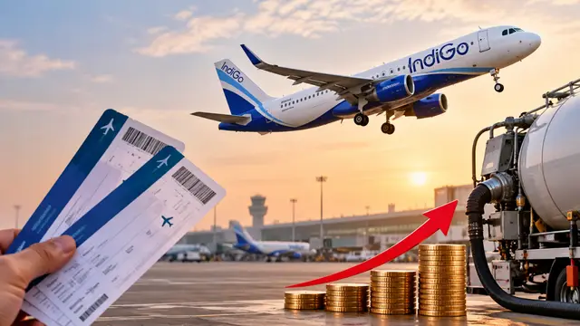 IndiGo ने फिर बढ़ाया Fuel Surcharge, 6 अक्टूबर से नए रेट होगा लागू