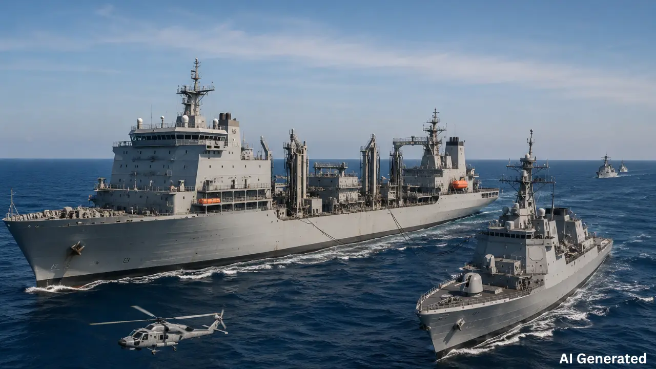 Indian Navy को मिलेगी ताकत, Rajnath Singh लॉन्च करेंगे पहला Fleet Support Ship